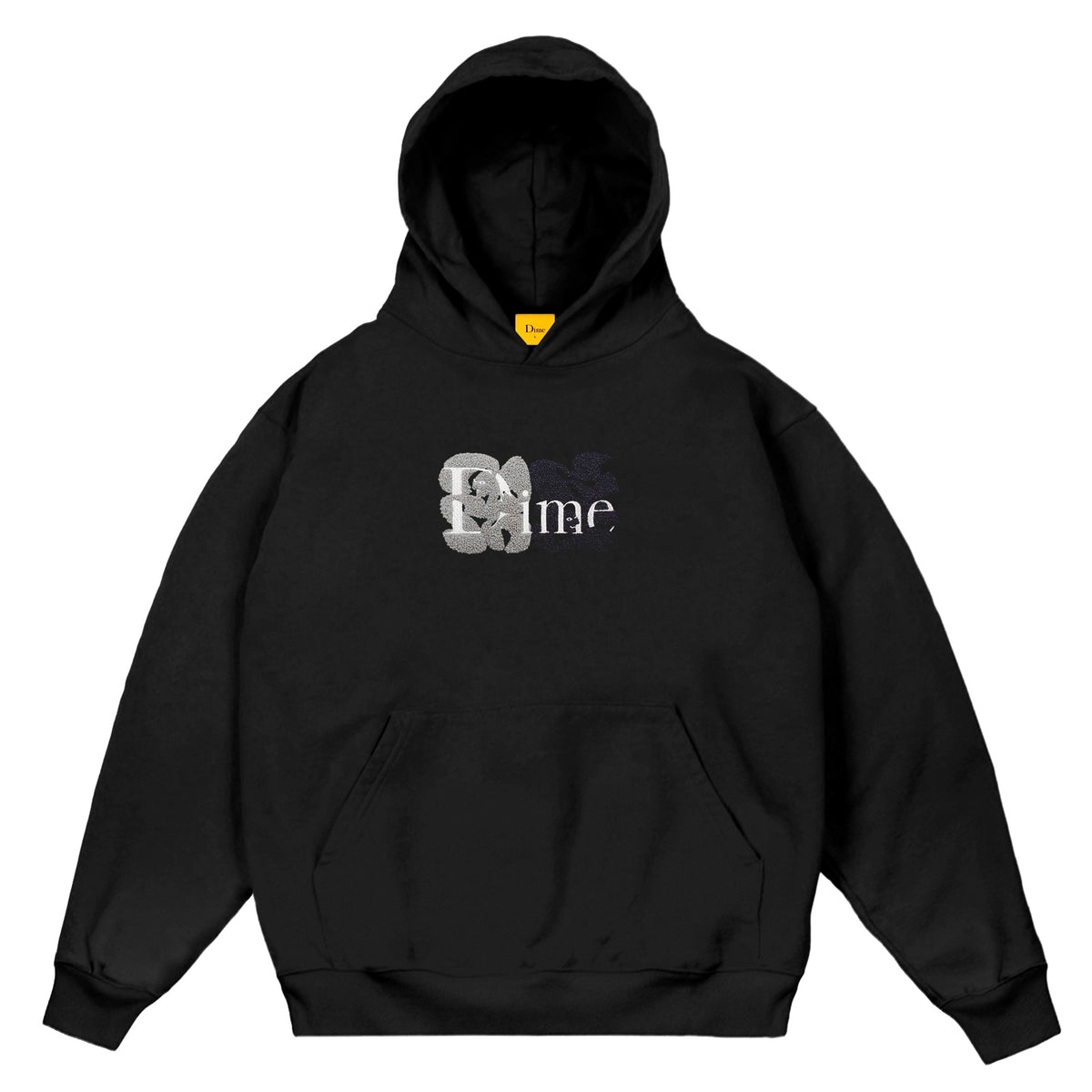 【DIME】CLASSIC GRIP HOODIE BLACK SPECKLED Dime X Classic Grip Hoodie - Black Speckled – Ninetimes