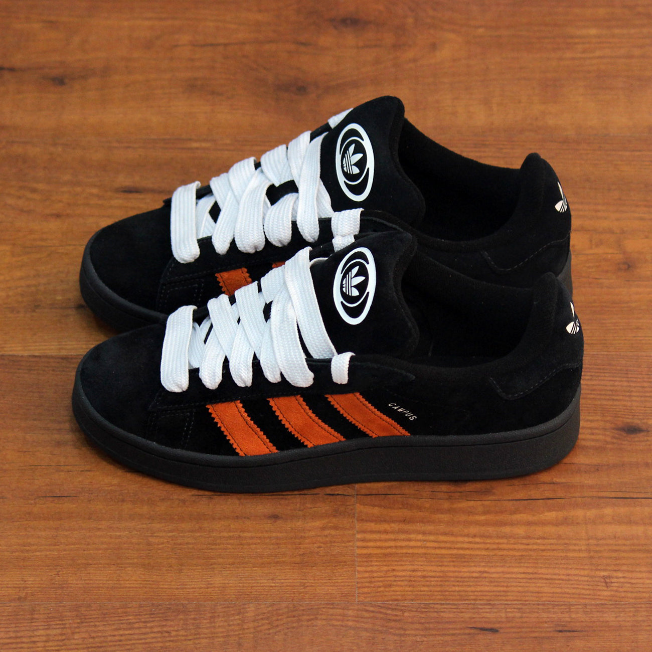 ADIDAS CAMPUS 00s, Carbon/ Orange/ Footwear White – FCHSKATE