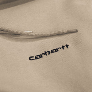 CARHARTT WIP Hooded Script Embroidery Sweatshirt