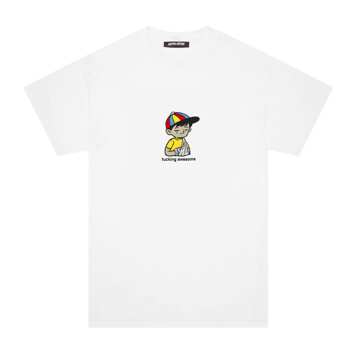 【FUCKING AWESOME】 WANTO KID TEE WHITE Fucking Awesome Wanto Kid Tee White Shortsleeves Fucking Awesome