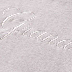 GRAND COLLECTION Embroidered Crewneck