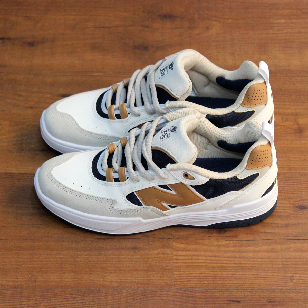 NEW BALANCE NUMERIC NM808 FCY TIAGO LEMOS, Tan/ Navy – FCHSKATE