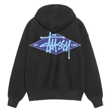 Cargar imagen en el visor de la galería, STÜSSY Basic Diamond Zip Hoodie
