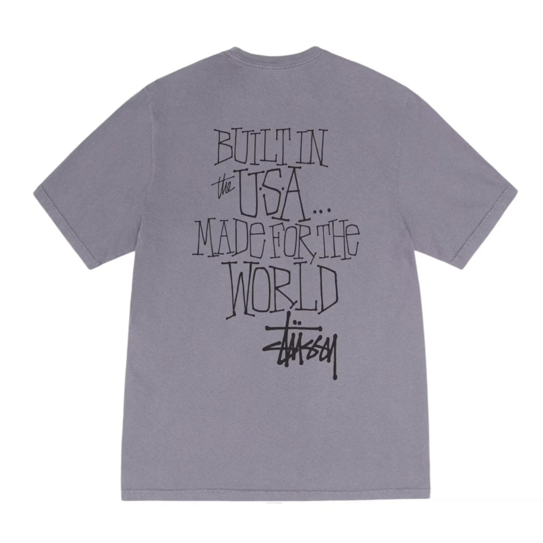 STÜSSY Built In USA Pigment Dyed Tee