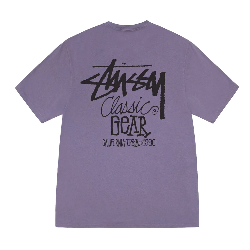 STÜSSY Classic Gear Pigment Dyed Tee