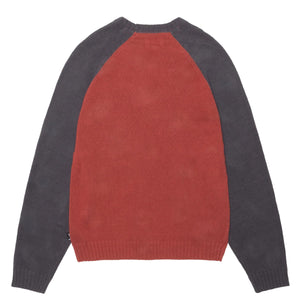 STÜSSY Colorblocked Raglan Crew