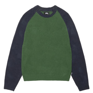STÜSSY Colorblocked Raglan Crew