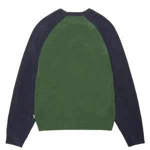 STÜSSY Colorblocked Raglan Crew