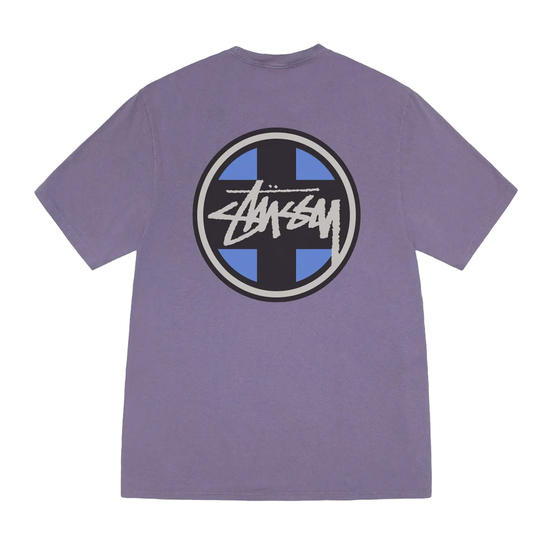 STÜSSY Cross Dot Pigment Dyed Tee