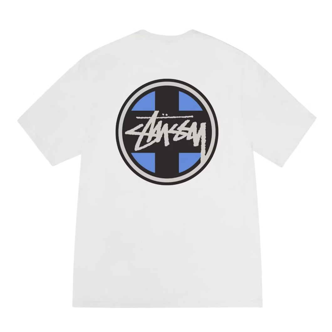 STÜSSY Cross Dot Pigment Dyed Tee
