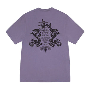 STÜSSY Double Dragon Pigment Dyed Tee