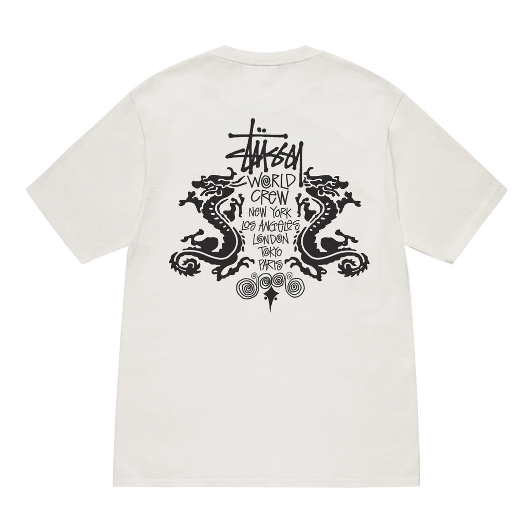 STÜSSY Double Dragon Pigment Dyed Tee