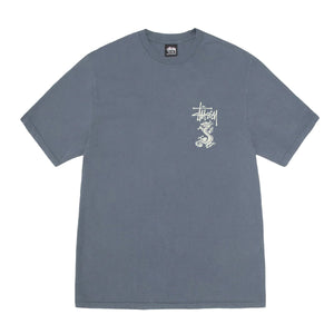 STÜSSY Double Dragon Pigment Dyed Tee