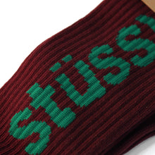 Cargar imagen en el visor de la galería, STÜSSY Helvetica Crew Sock

