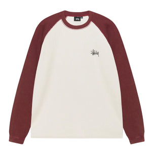 STÜSSY Raglan Thermal 2 Tone