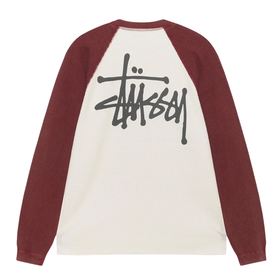 STÜSSY Raglan Thermal 2 Tone
