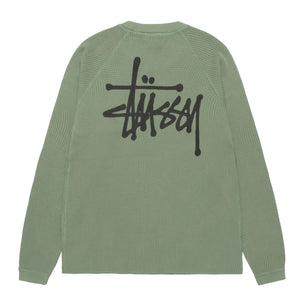 STÜSSY Raglan Thermal Basic Stock