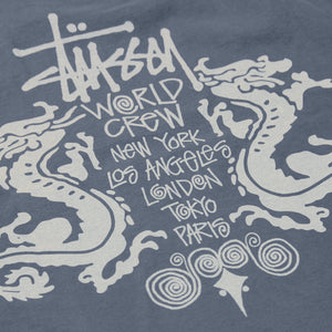 STÜSSY Double Dragon Pigment Dyed Tee