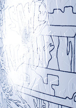 Cargar imagen en el visor de la galería, FUCKING AWESOME Gino Blue &amp; White Outline 8
