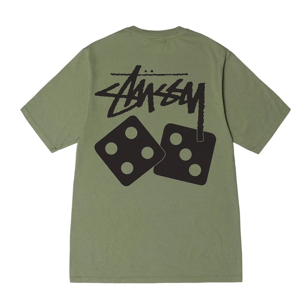 STÜSSY Dice Pigment Dyed Tee