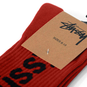 STÜSSY Helvetica Crew Sock