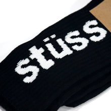 Cargar imagen en el visor de la galería, STÜSSY Helvetica Jacquard Crew Sock
