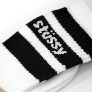 STÜSSY Stripe Crew Sock