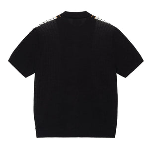 STÜSSY Textured SS Polo Sweater