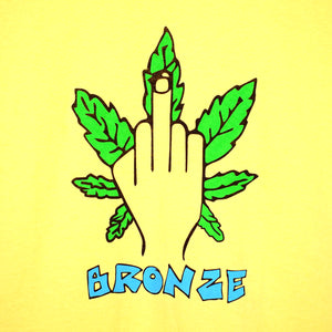 BRONZE Weed Finger Tee